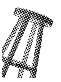 Taburete de stand-up